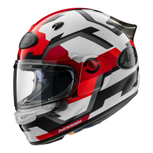 Arai Quantic (Face Red) MC Hjelm