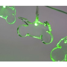 Kawasaki Julelys-lenke formet som MC